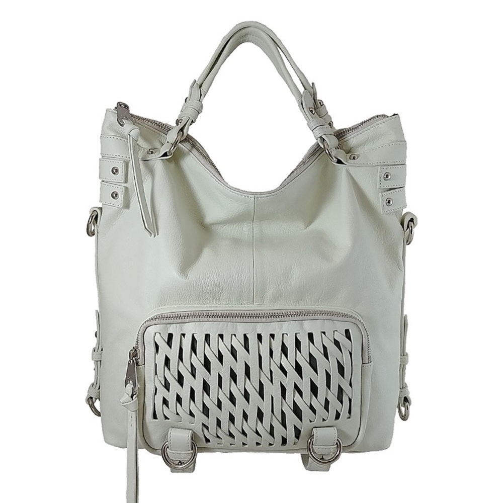 Joelle Hawkens Genuine leather tall satchel